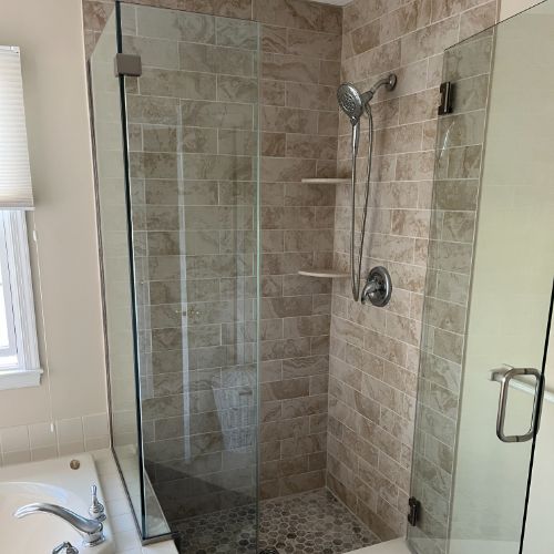 Frameless Door Panel and Return U-Channel  Image